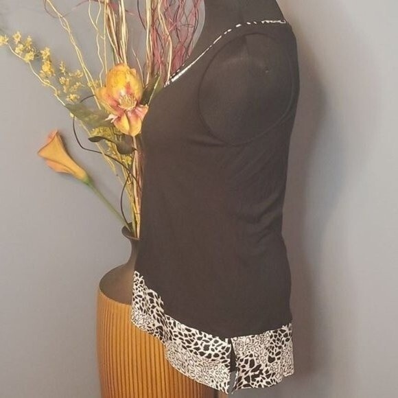 White House Black Market Woven-Hem Tank Size XS NWT - Picture 5 of 14